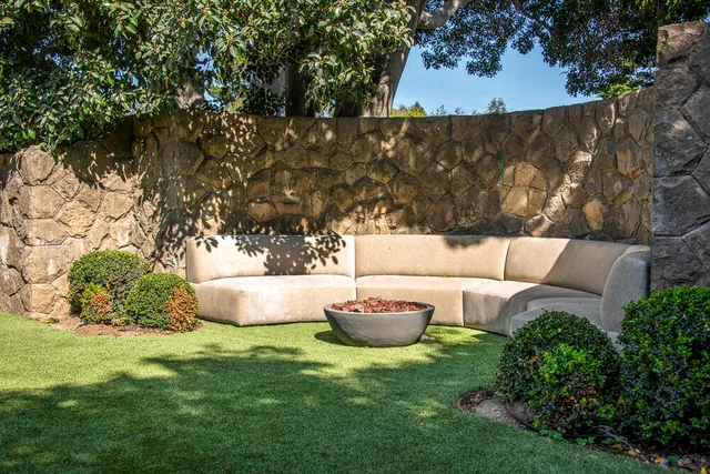 front view of a house with a small yard