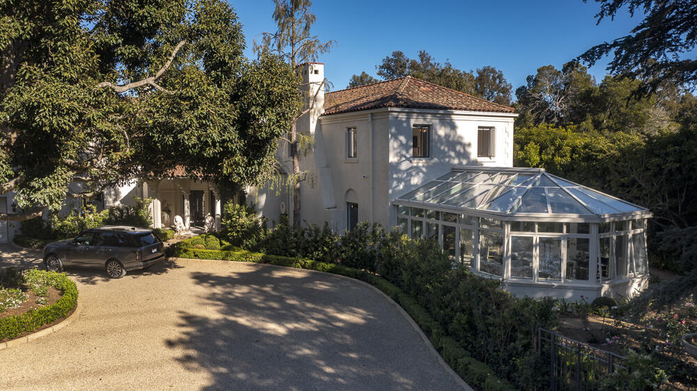 204 Hot Springs Road Santa Barbara, CA 93108 - Photo 5 of 56 a view of house with yard and green space