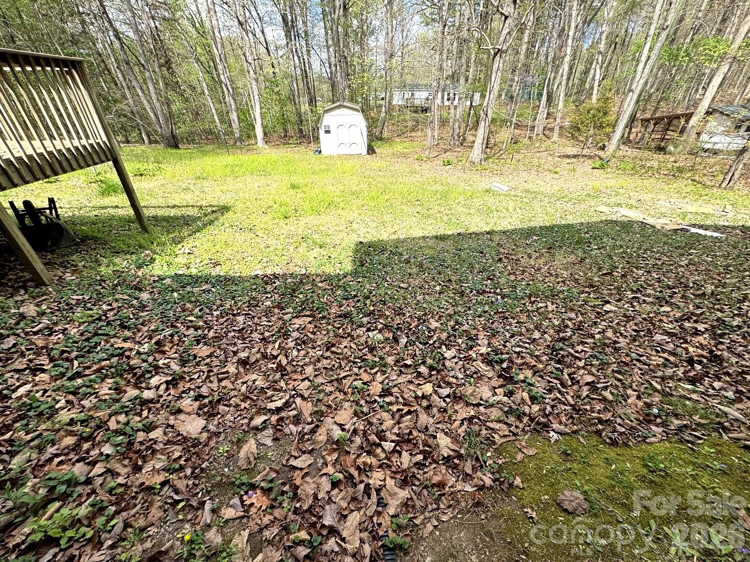 3968 Dover Street Claremont, NC 28610 - Photo 18 of 20 a view of yard with swimming pool