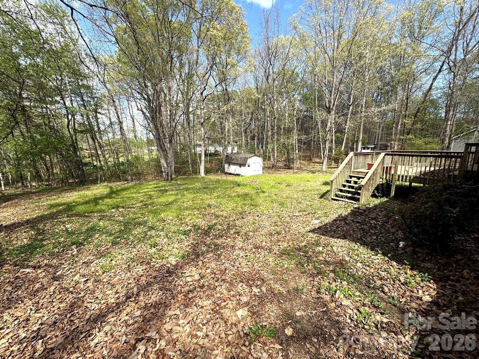 3968 Dover Street Claremont, NC 28610 - Photo 20 of 20 a view of a yard with a slide