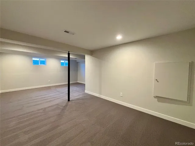 a view of empty room