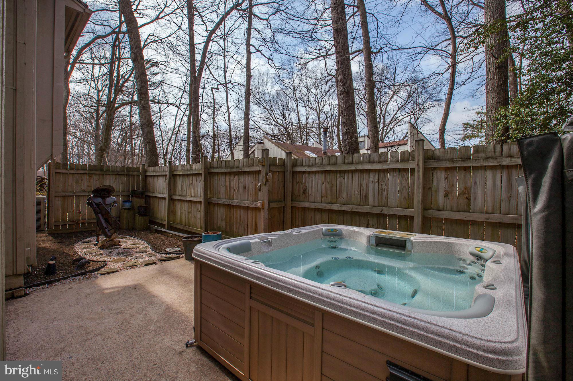2472 Freetown Drive Reston, VA 20191 - Photo 19 of 30 Walk-out to hot tub/patio from ground level