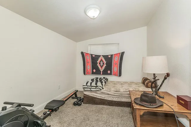 a room with storage and utility