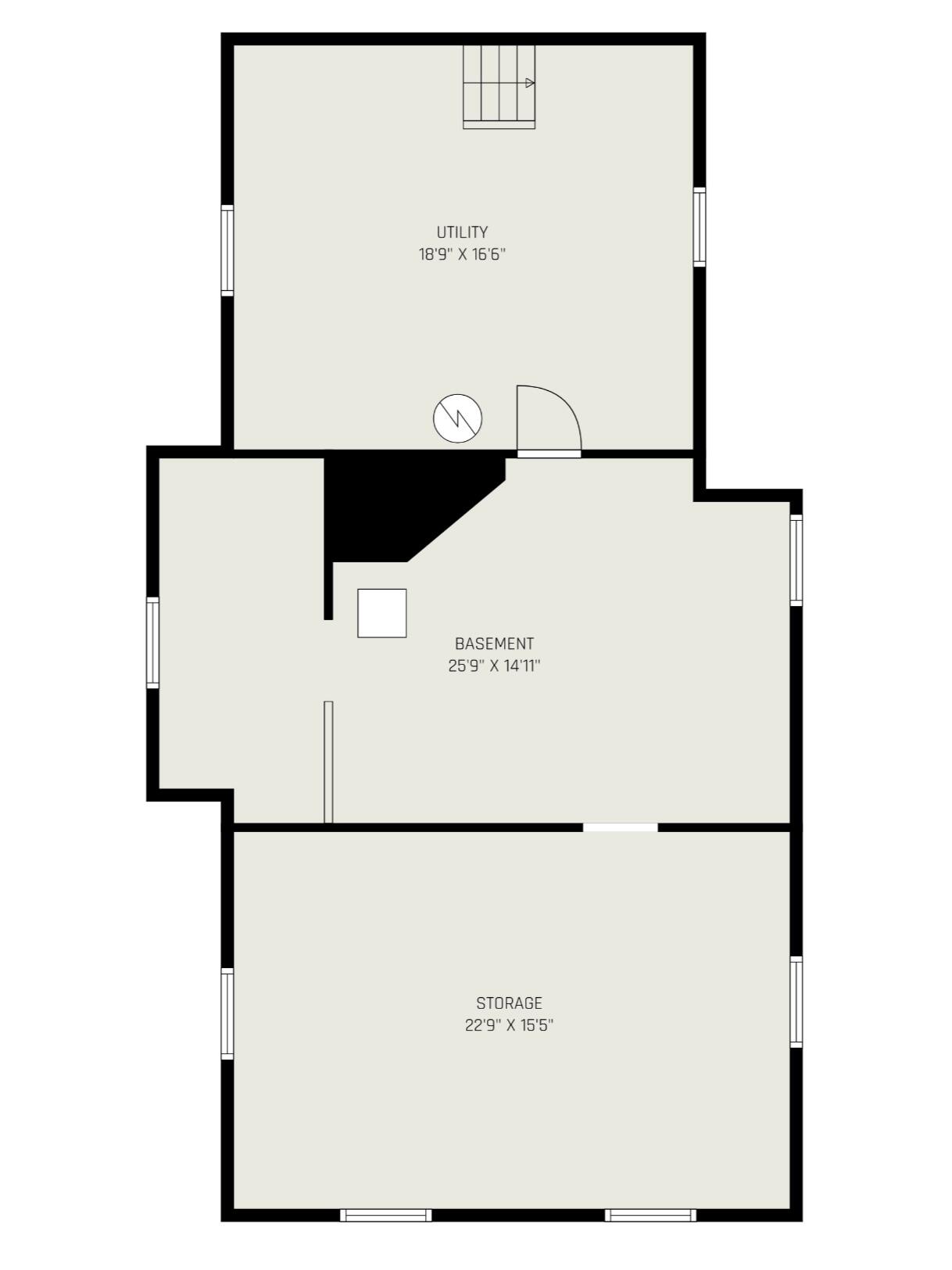 1584 South Main Street Martin, MI 49070 - Photo 49 of 49 FLOORPLAN - BASEMENT