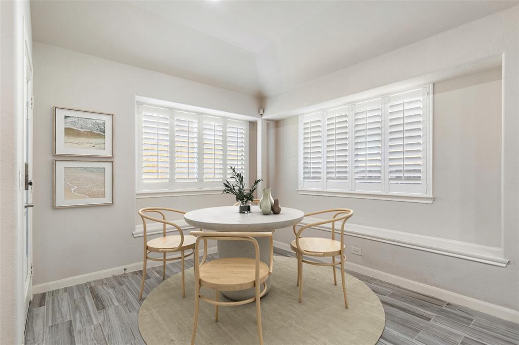 816 Harrison Lane Lavon, TX 75166 - Photo 13 of 40 a view of a dining room with furniture and window