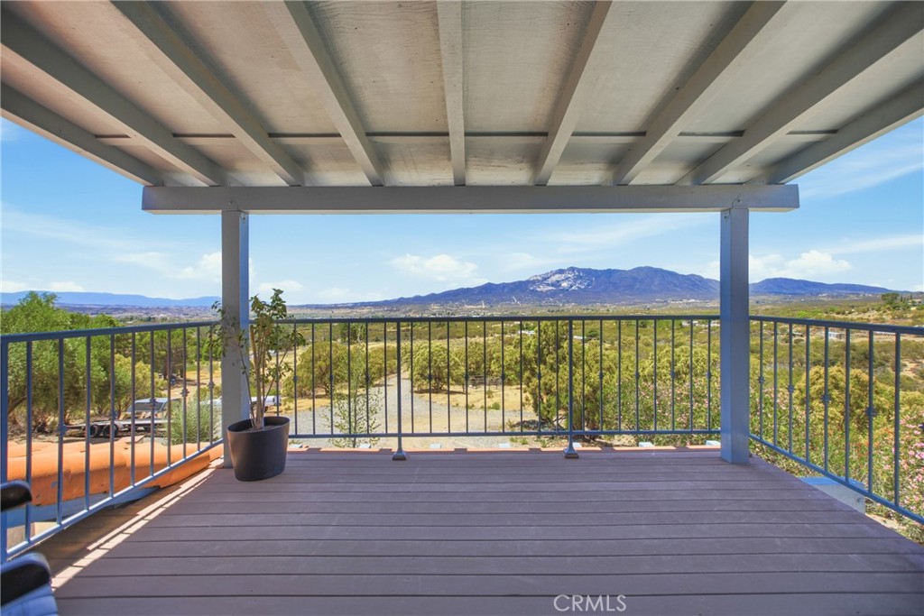 38640 Fisher Road Anza, CA 92539 - Photo 36 of 46 Master balcony