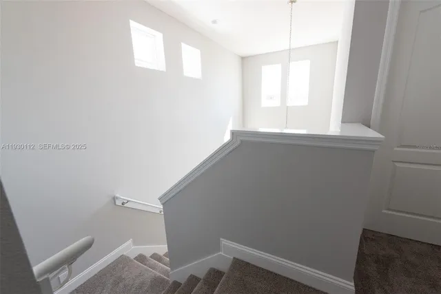 a bathroom with a window