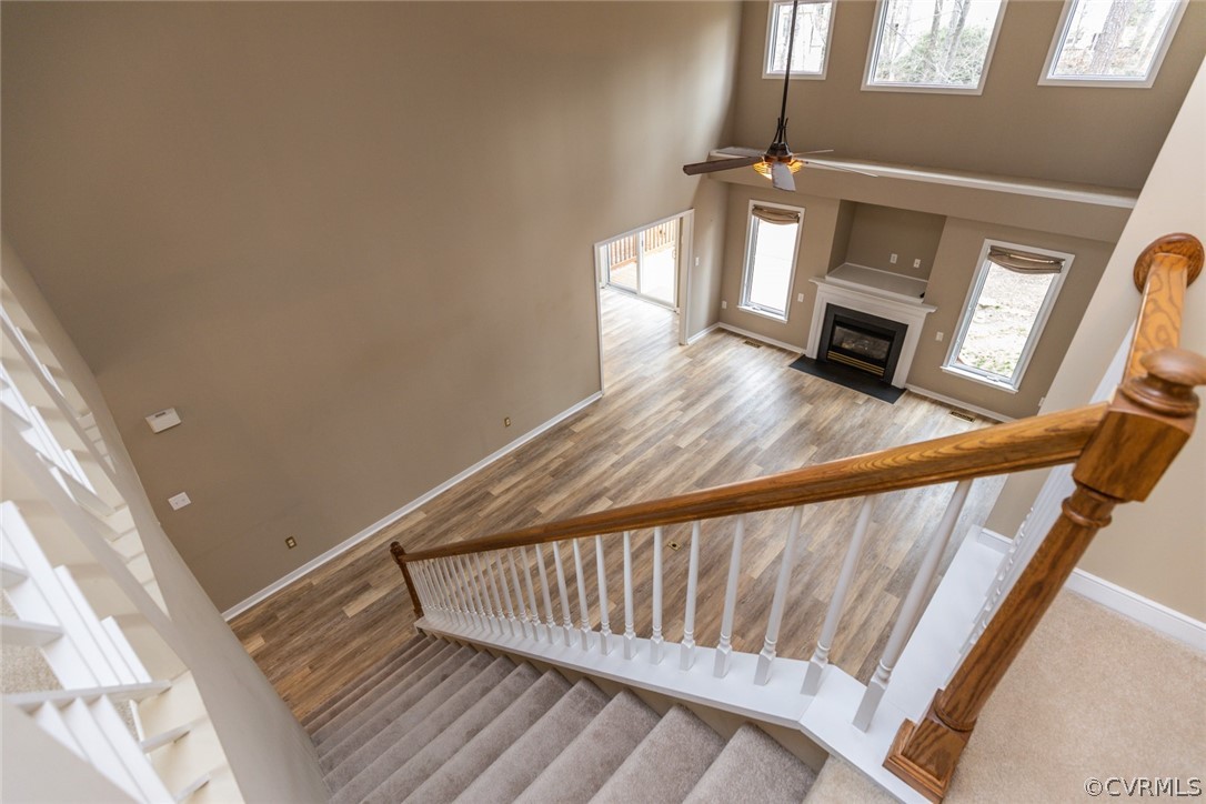 14009 Harbour Pointe Road Midlothian, VA 23112 - Photo 23 of 50 Downward view from 2nd floor landing area.