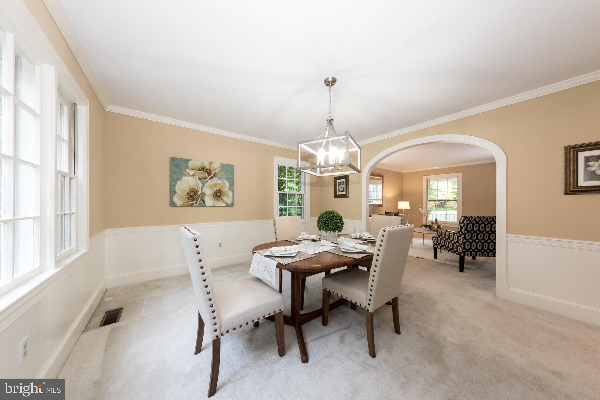 6040 Chapman Road Lorton, VA 22079 - Photo 14 of 58 Large formal dining room