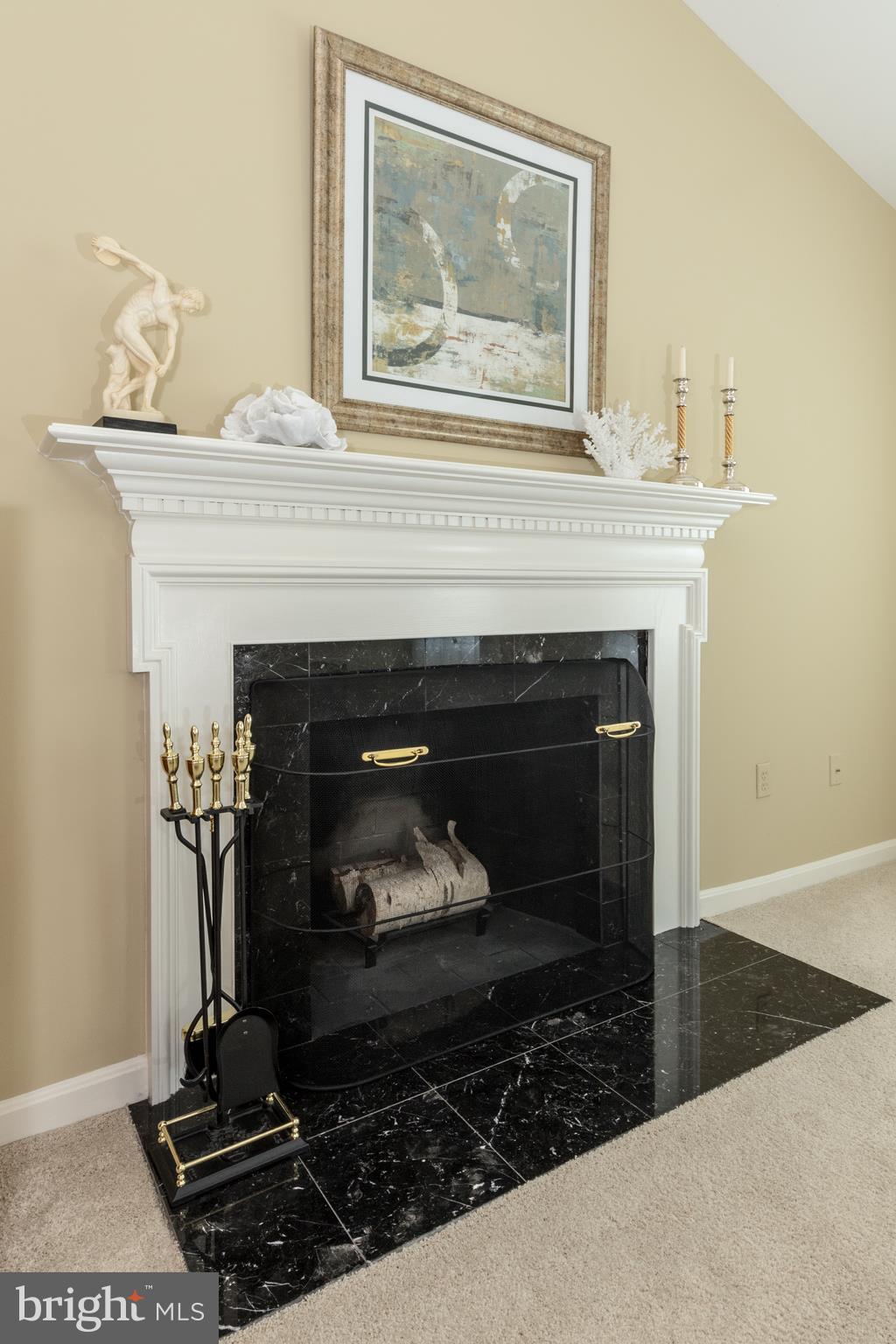 6040 Chapman Road Lorton, VA 22079 - Photo 27 of 58 The master bedroom even has its own fireplace!