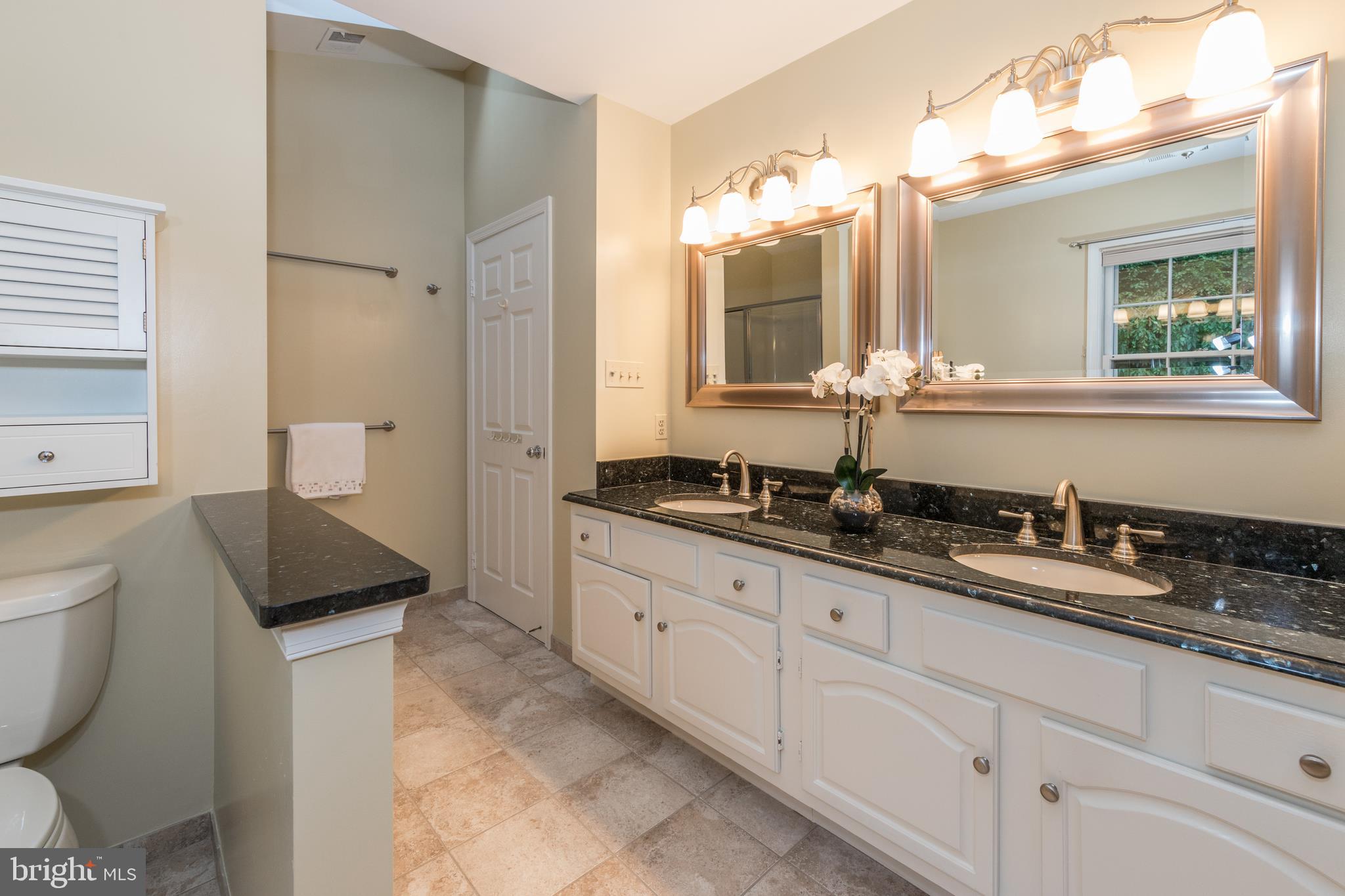 6040 Chapman Road Lorton, VA 22079 - Photo 29 of 58 Master bathroom with dual sinks & granite counter