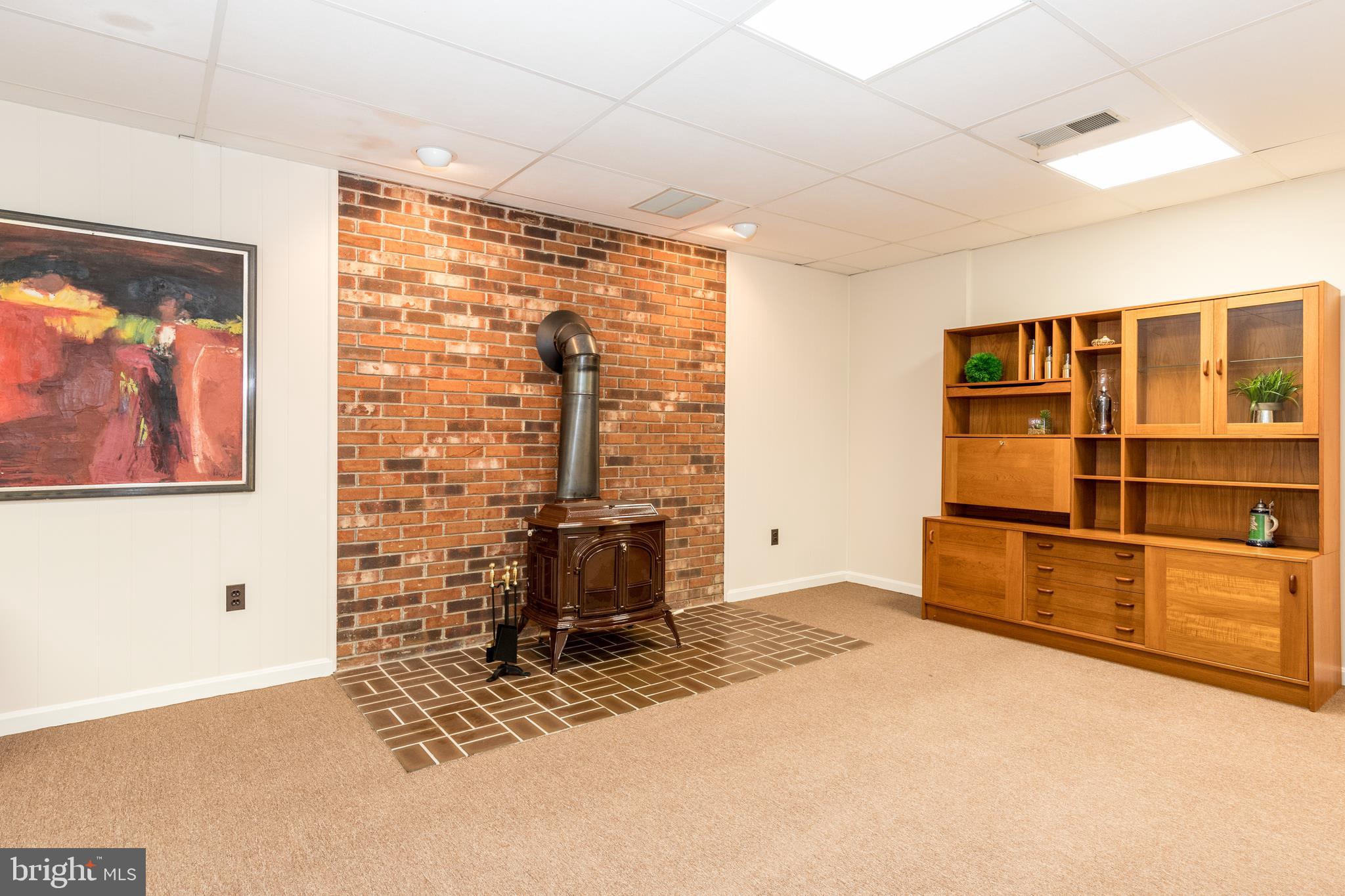 6040 Chapman Road Lorton, VA 22079 - Photo 40 of 58 Wood-burning Franklin Stove for those cold winters
