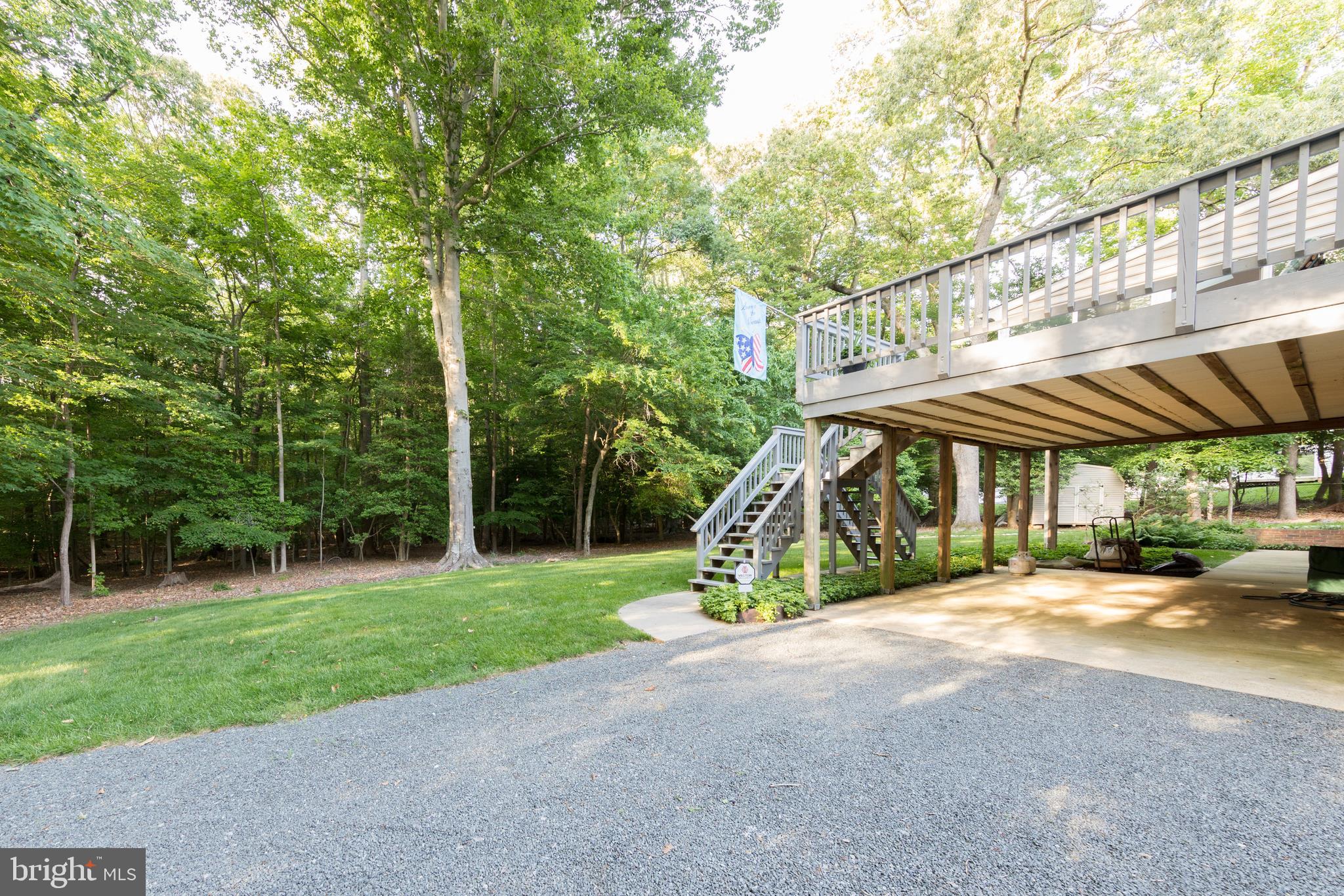 6040 Chapman Road Lorton, VA 22079 - Photo 47 of 58 Lots of room for additional vehicles etc.