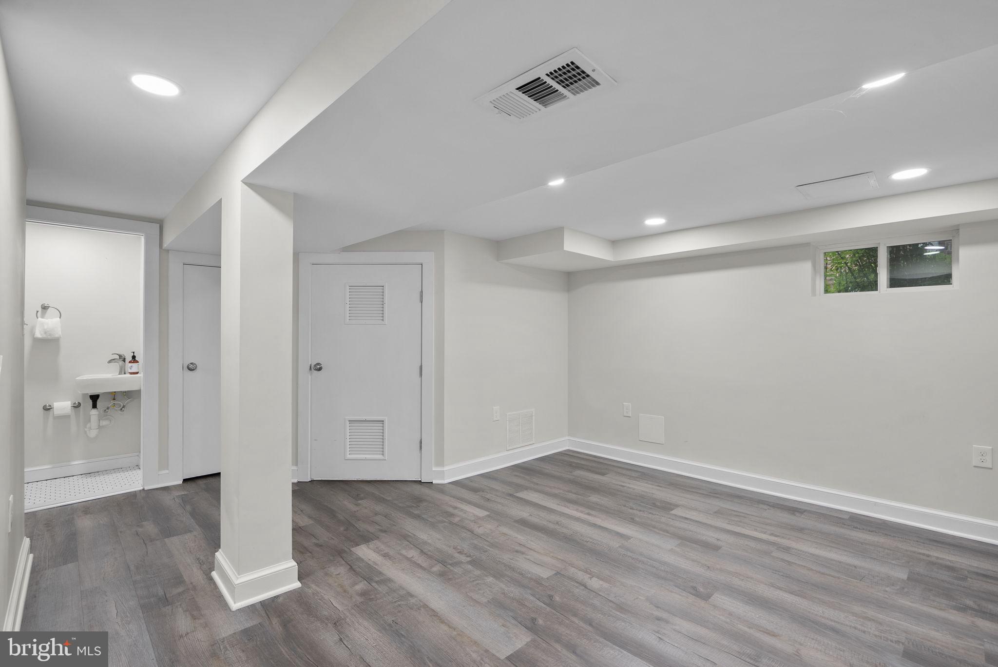 9407 Seminole Street Silver Spring, MD 20901 - Photo 43 of 59 Renovated Lower Level with Half Bath