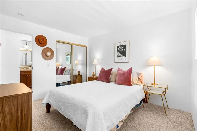 a view of a balcony with an outdoor space