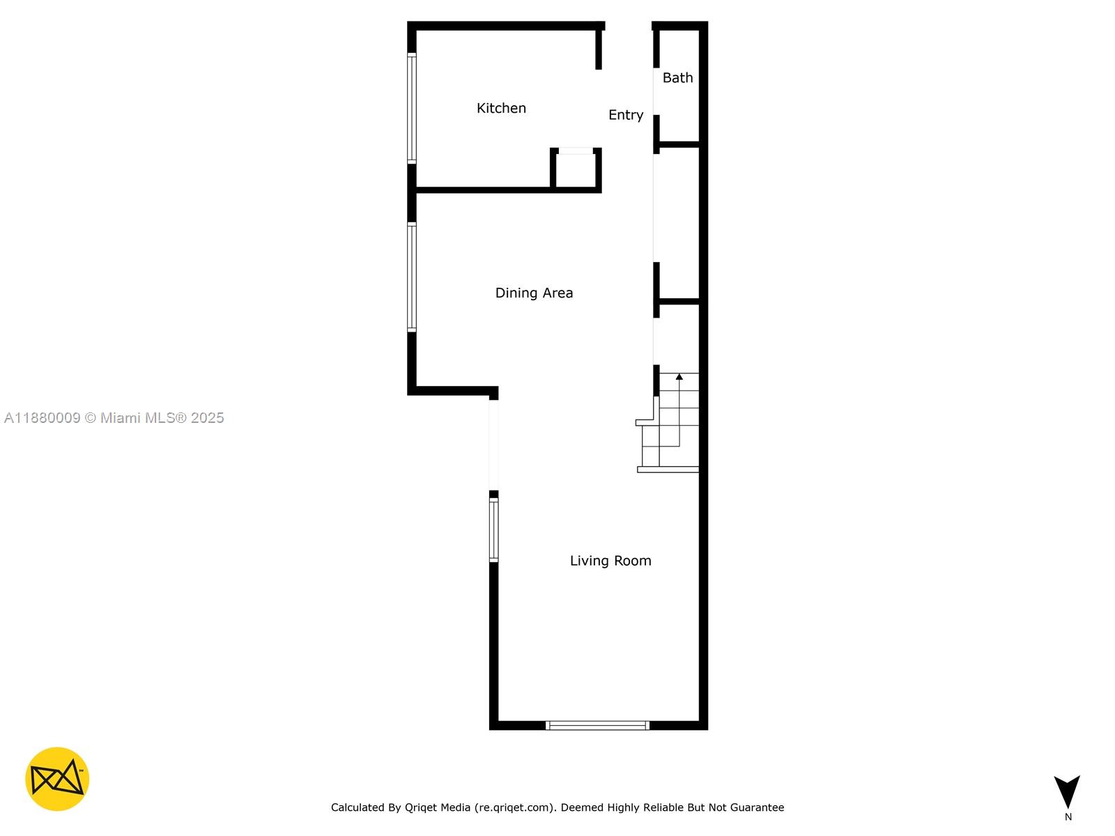 3524 Northwest 4th Terrace, Unit 1 Miami, FL 33125 - Photo 30 of 35 a picture of a floor plan