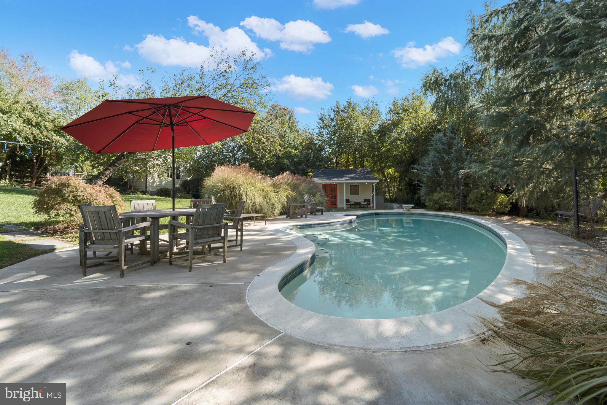 1005 Grant Street Herndon, VA 20170 - Photo 42 of 59 a view of a swimming pool with sitting area