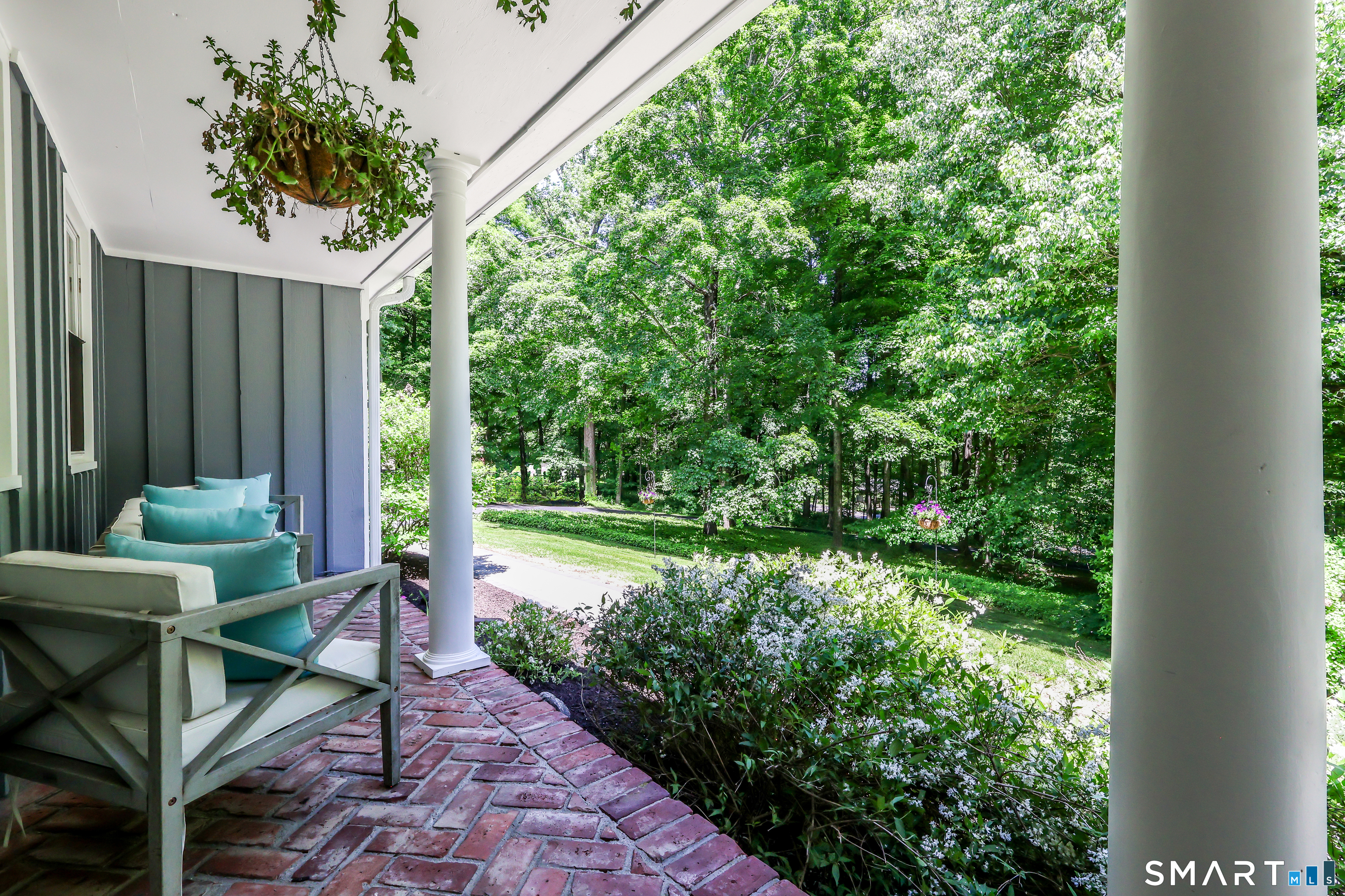 23 Old Green Road Newtown, CT 06482 - Photo 2 of 36 a house view with a garden space