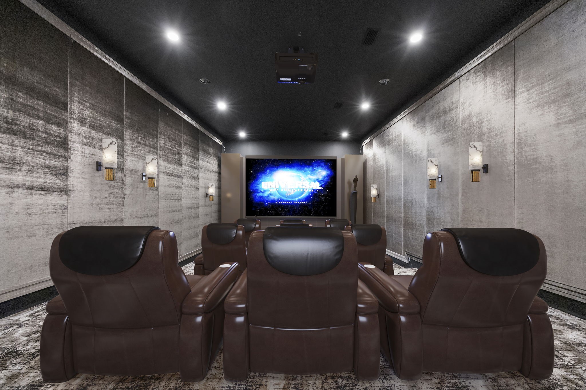 4233 Two Gun Way Katy, TX 77494 - Photo 33 of 47 Virtually staged theater.