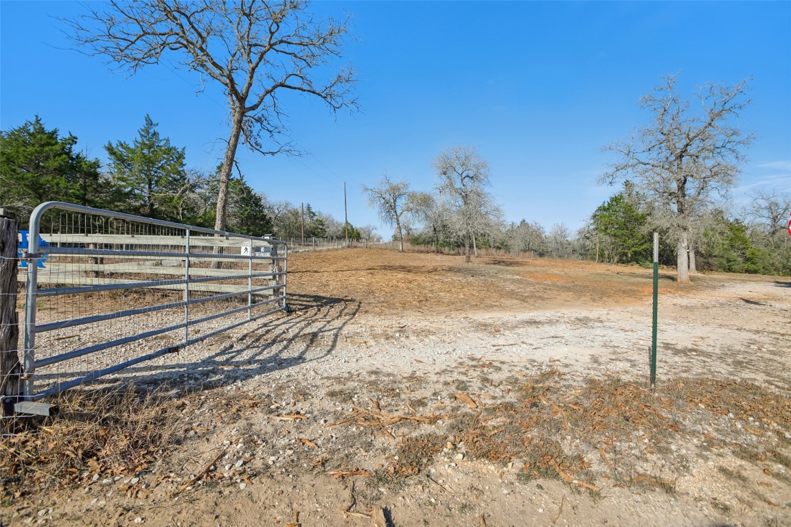 6975 Silvermine Road Harwood, TX 78632 - Photo 32 of 33 a view of a yard with a tree