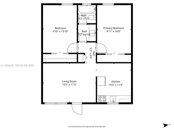 $2,000 | 40 West 4th Street, Unit 5, Hialeah, FL 33010