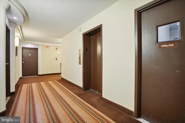 a view of a room with furniture