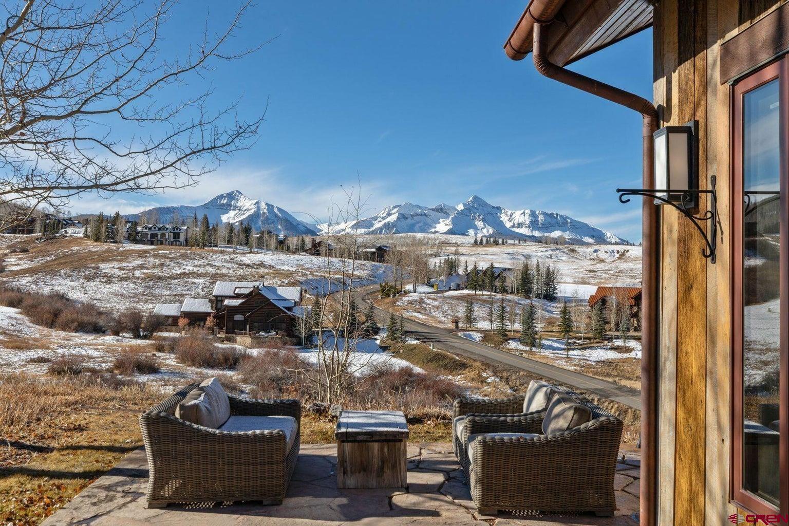 172 Adams Ranch Road Mountain Village, CO 81435 - Photo 16 of 29 a view of a balcony with many windows