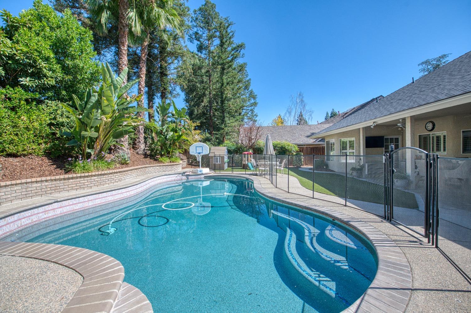 692 East Blue Ridge Road Fresno, CA 93725 - Photo 50 of 68 a view of a swimming pool with a patio