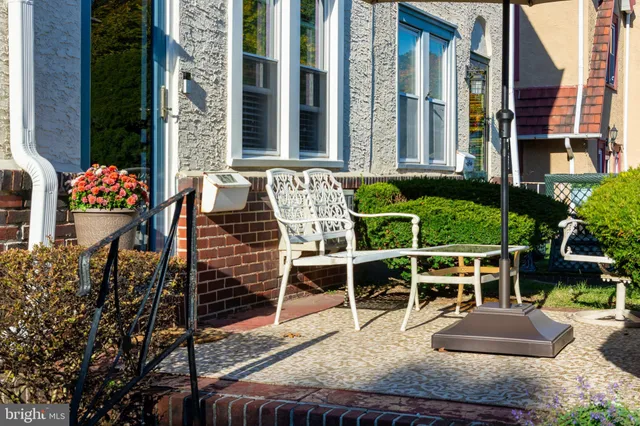 front view of a house with a porch