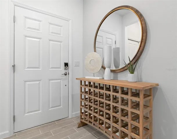 a view of a small space