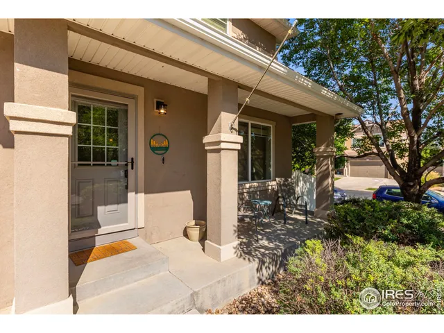 a house view with a outdoor space