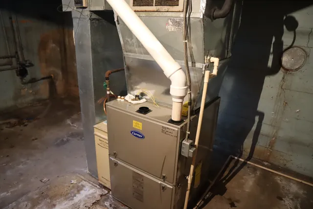 a view of water heater room