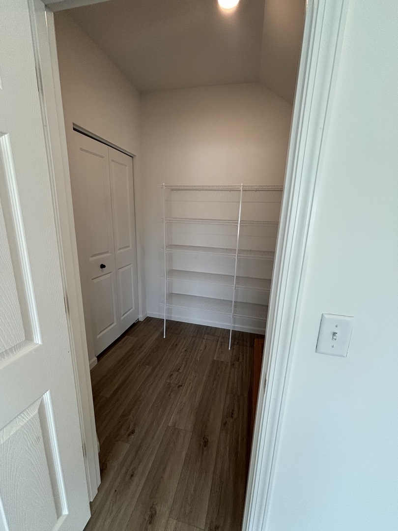 30 South 14th Street, Unit E St. Charles, IL 60174 - Photo 5 of 10 a view of walk in closet with empty racks