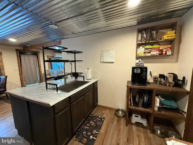 a utility room with a washer and dryer