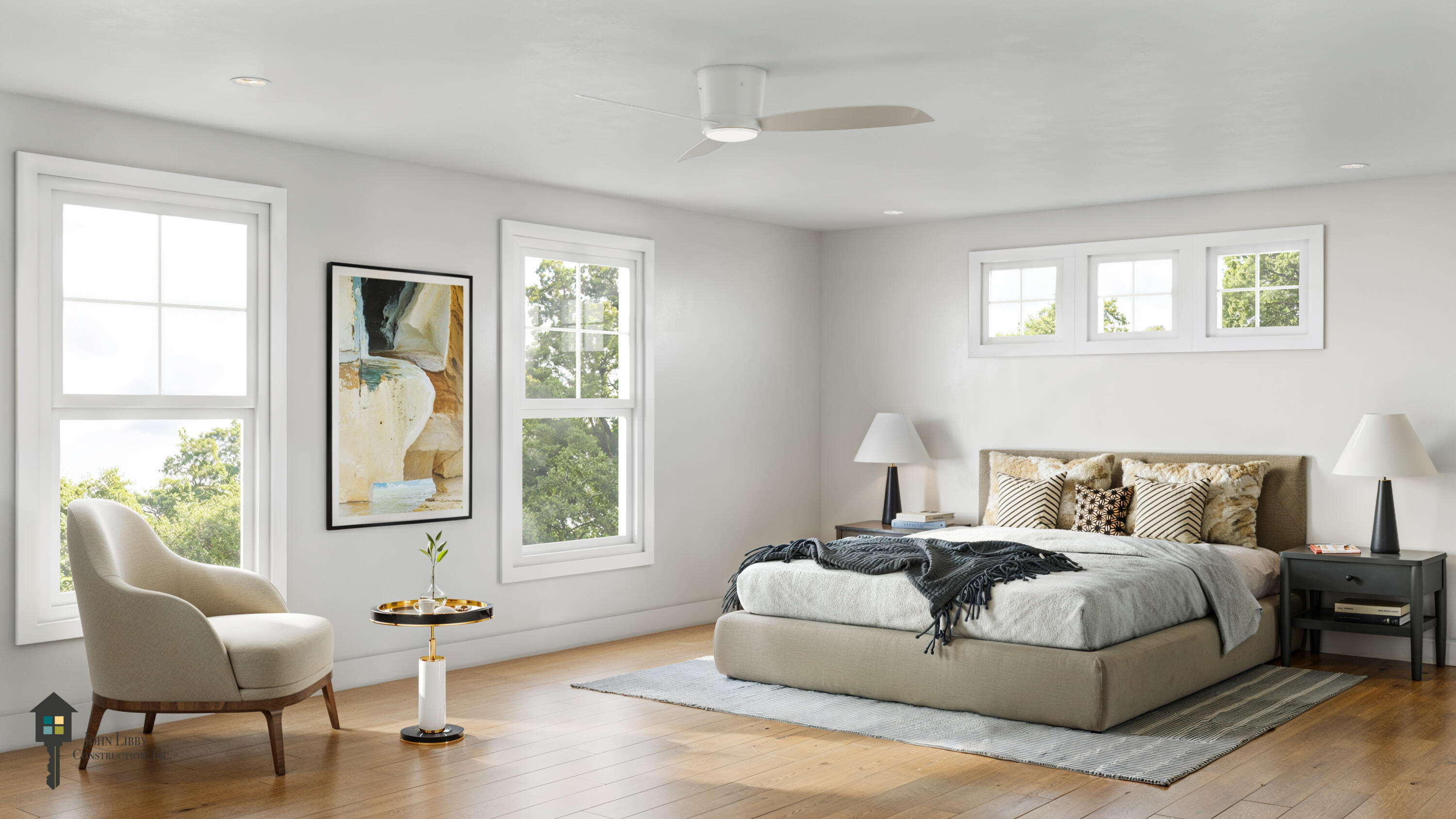139 B Pratt Road Bowdoinham, ME 04008 - Photo 4 of 8 Linden Bedroom