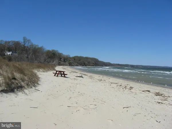 a view of an ocean and beach