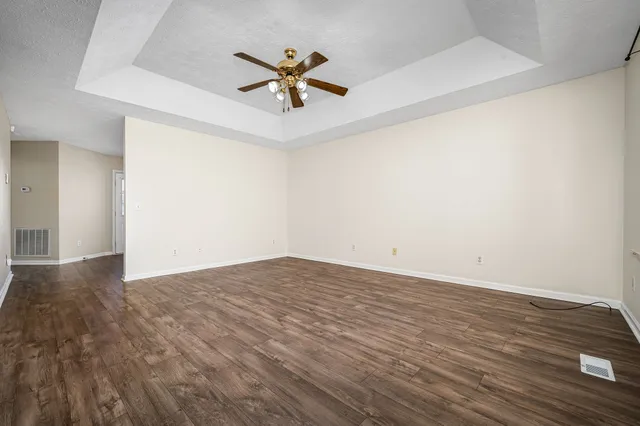 wooden floor in an empty room