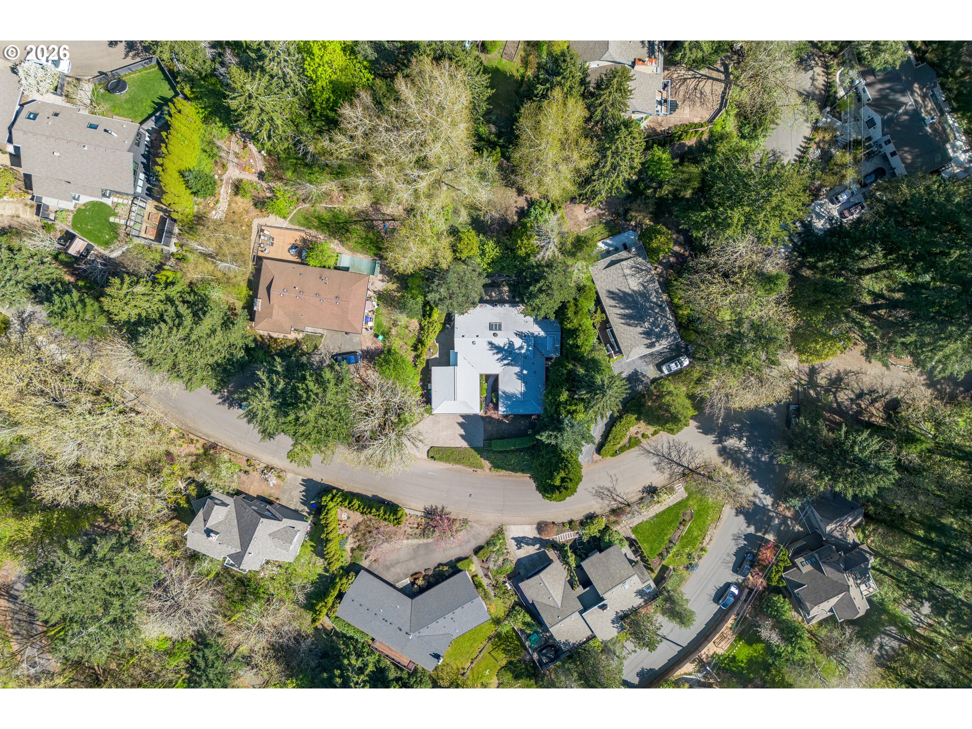 214 Northwest Seblar Drive Portland, OR 97210 - Photo 36 of 36 an aerial view of residential house with outdoor space