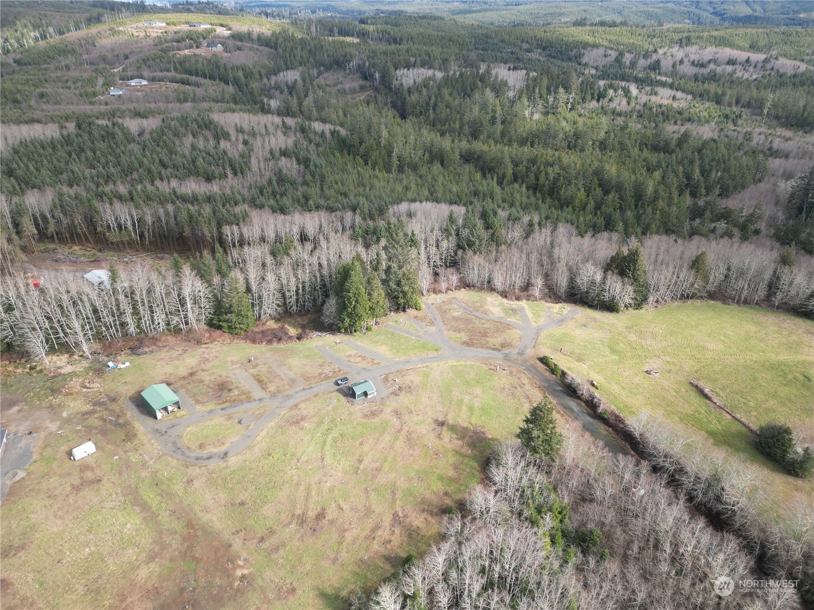 630 Chinook Valley Road Long Beach, WA 98631 - Photo 24 of 27 a view of a backyard of a house