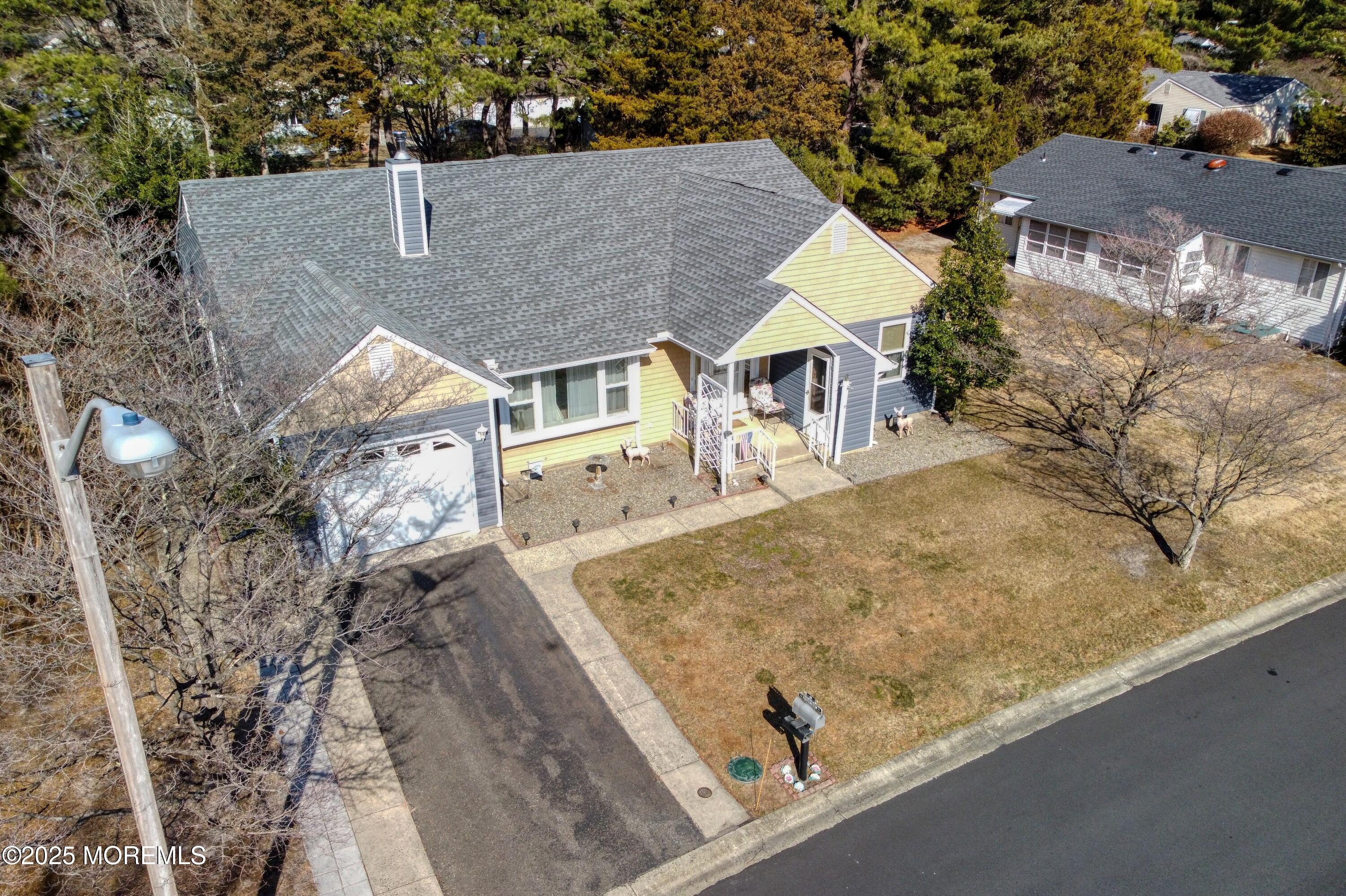 19 Amesbury Road Whiting, NJ 08759 - Photo 21 of 26 an aerial view of residential house with outdoor space