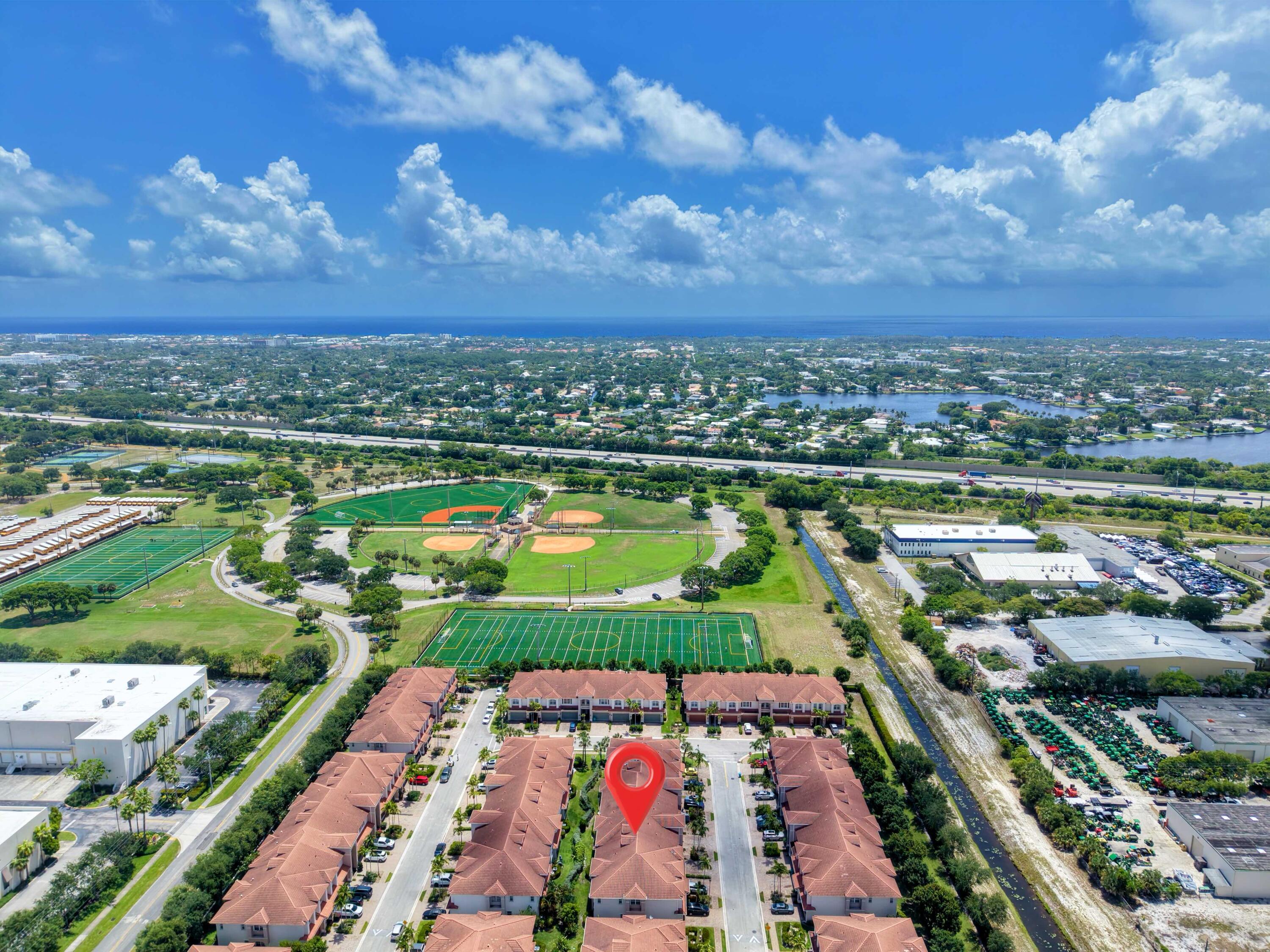 119 Lancaster Road Boynton Beach, FL 33426 - Photo 49 of 57 Panoramic to East-Ocean