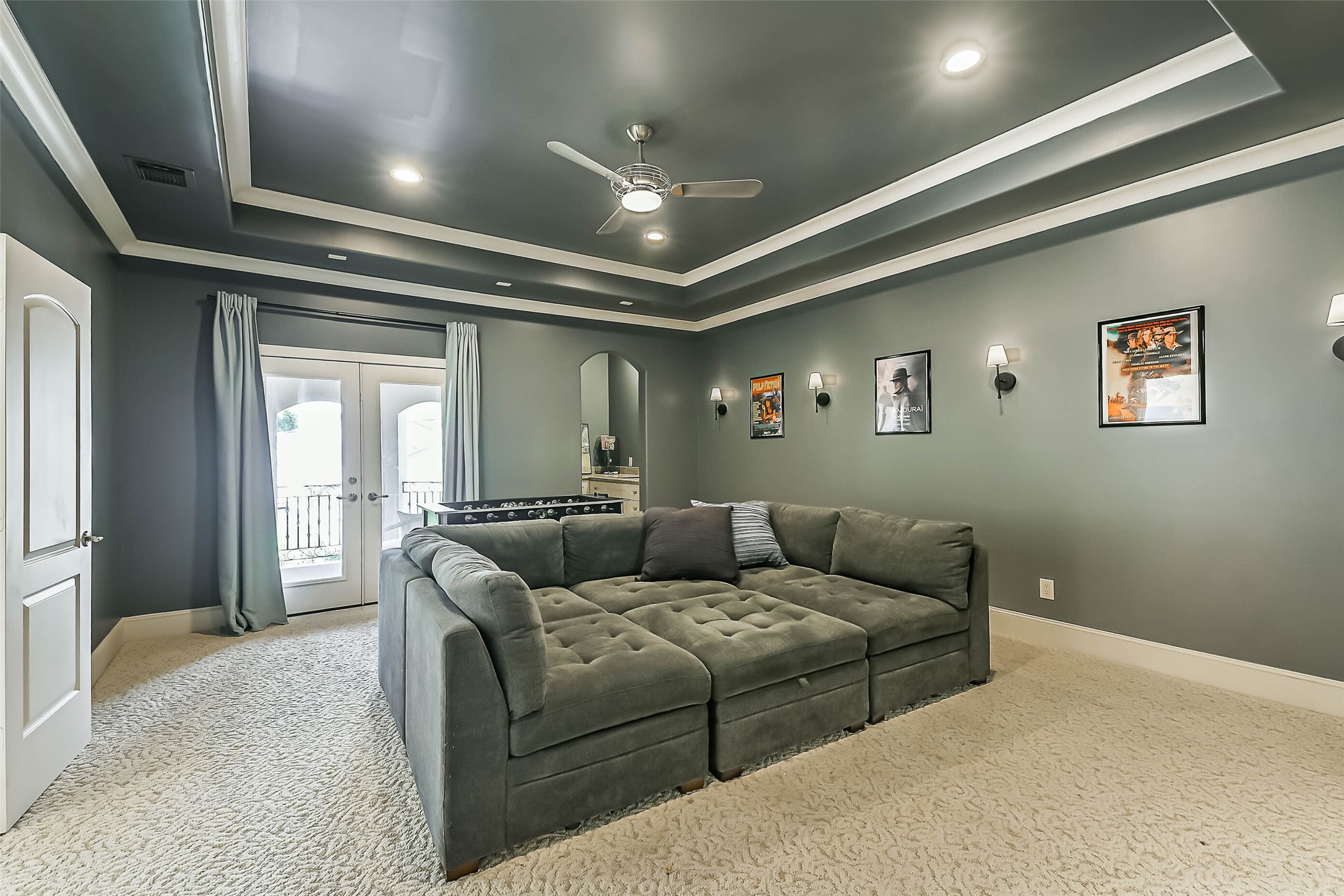 2502 Chimney Rock Road Houston, TX 77056 - Photo 39 of 50 Media/game room on the second floor featuring a wet bar