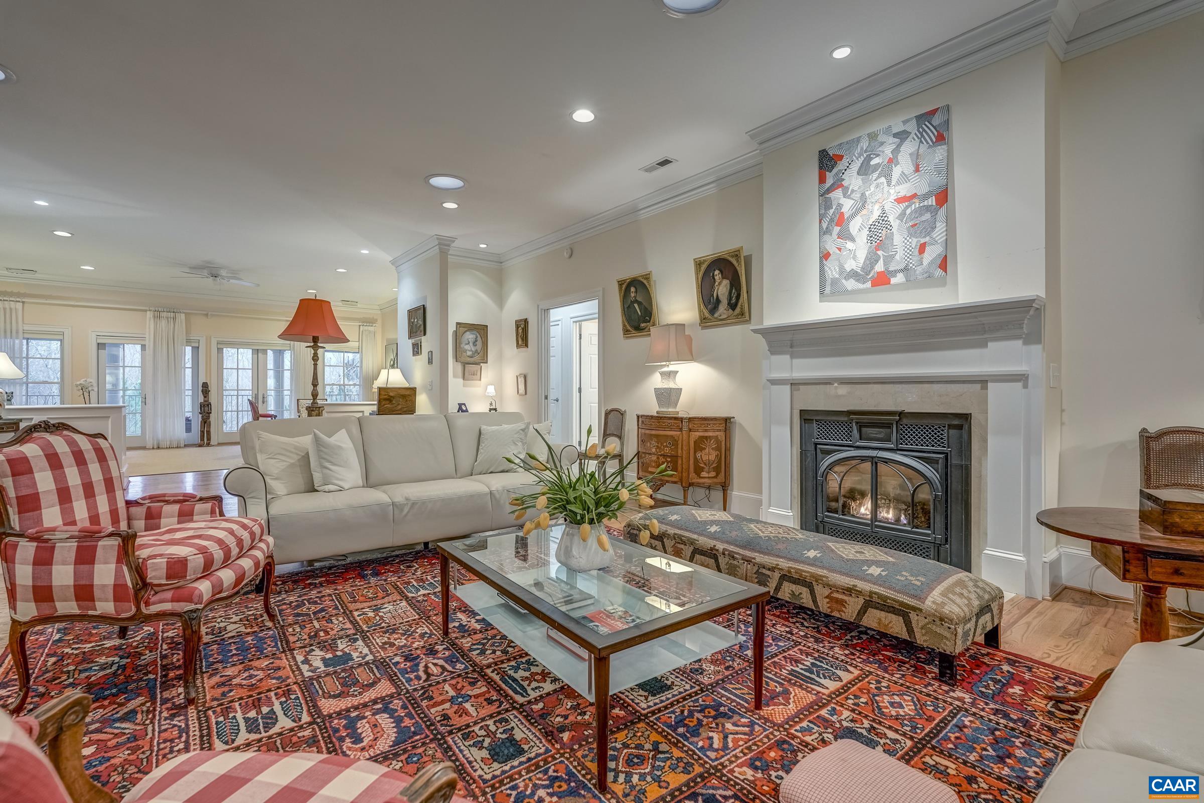 1849 Westerham Street Keswick, VA 22947 - Photo 26 of 75 a living room with furniture and a fireplace