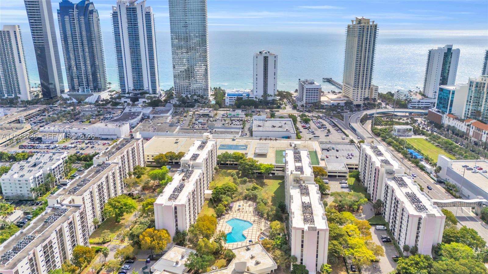 16919 North Bay Road, Unit 118 Sunny Isles Beach, FL 33160 - Photo 18 of 20 a picture of city view
