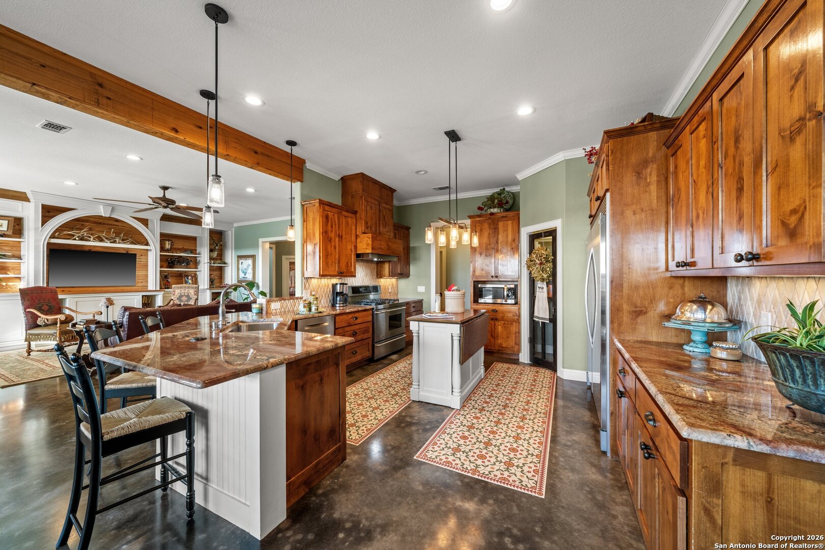34 Rusty Spur Drive Fredericksburg, TX 78624 - Photo 22 of 49 a kitchen with lots of counter top space