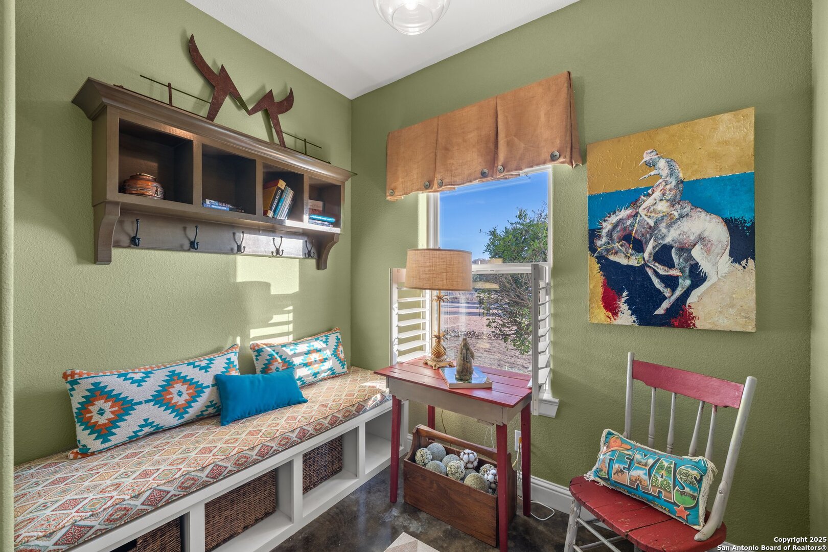 34 Rusty Spur Drive Fredericksburg, TX 78624 - Photo 32 of 49 a living room with furniture and a window