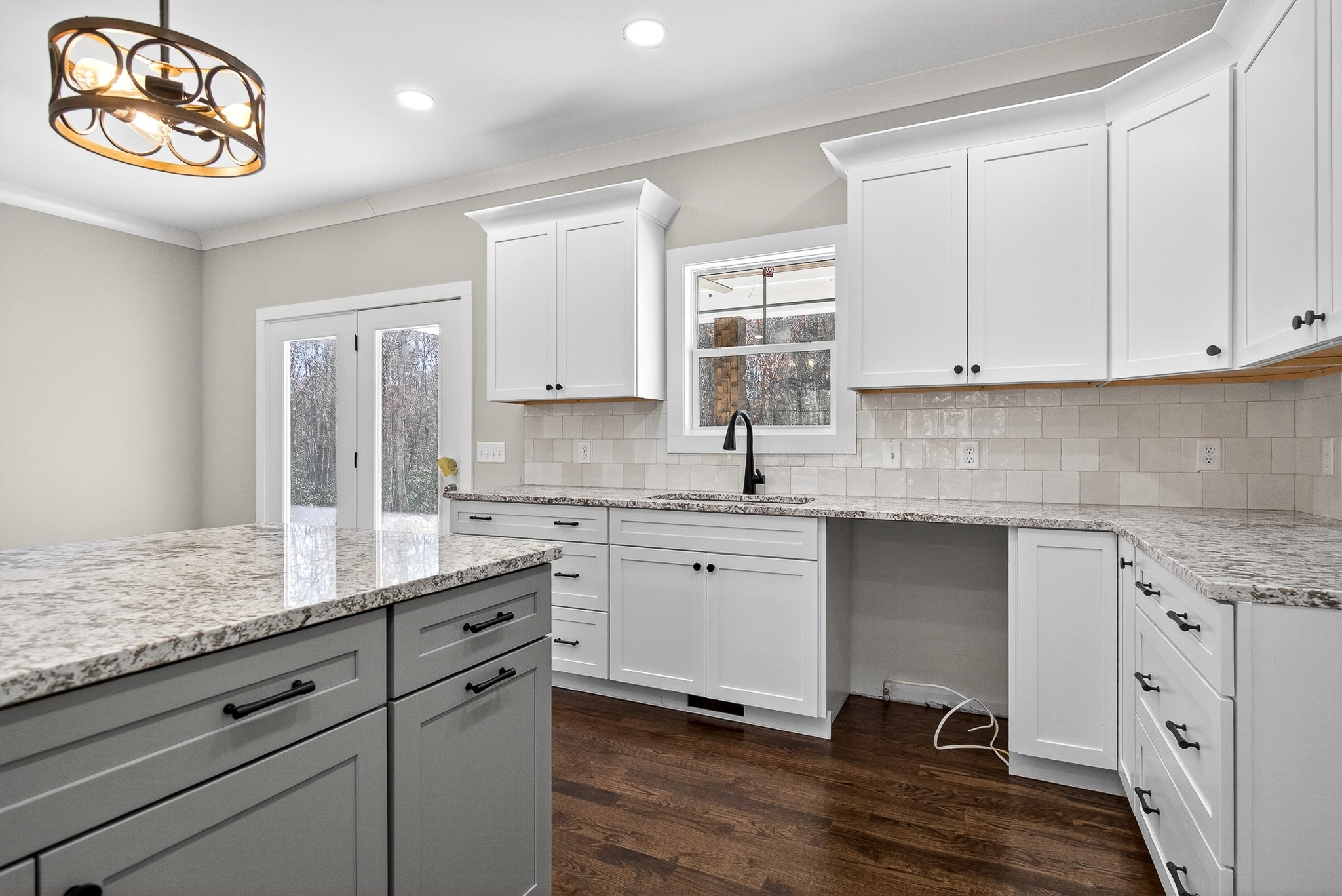 2 Browder Point Monterey, TN 38574 - Photo 15 of 51 a kitchen with granite countertop white cabinets and white appliances