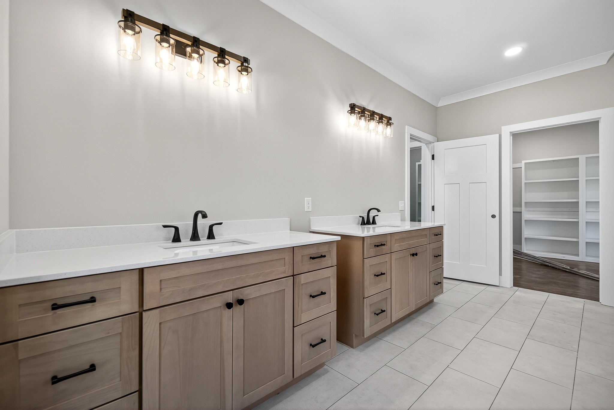2 Browder Point Monterey, TN 38574 - Photo 27 of 51 a spacious bathroom with a double vanity sink a mirror and a shower
