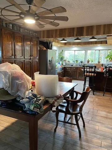 a room with furniture and a window