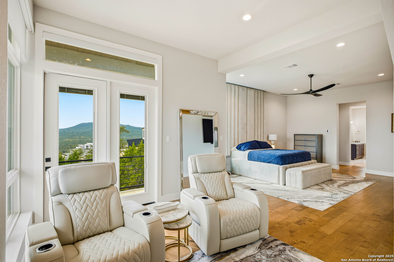 23315 Ebner Ridge San Antonio, TX 78255 - Photo 34 of 103 a living room with furniture and a large window